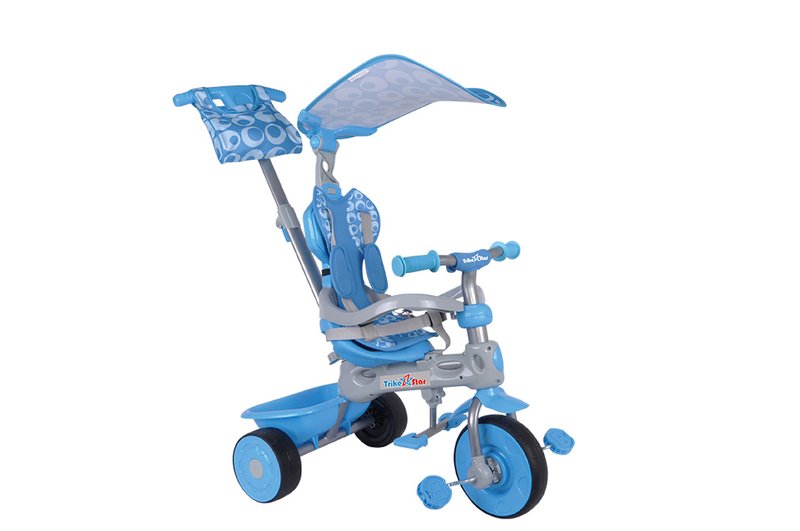 Tricicleta Comfort 3 in 1 Trike Star - albastru